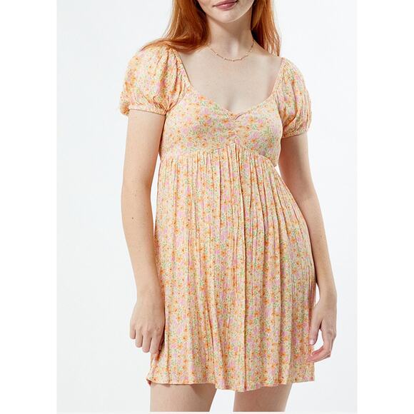 Billabong Floral Mini Dress XS NWT - Picture 1 of 7